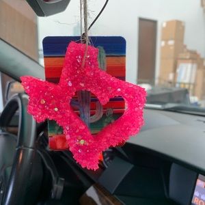 Texas heart car freshies SOLD